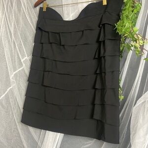 Alfani Black Layered Skirt​